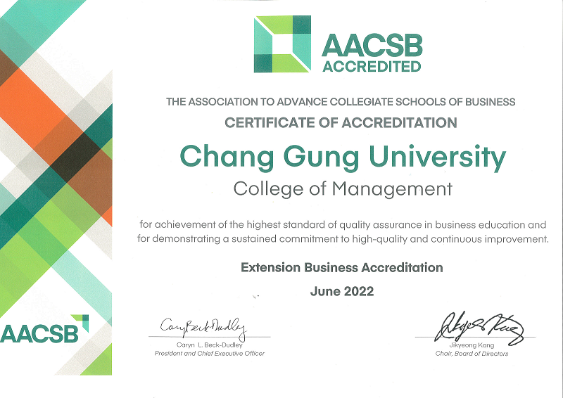 Achieves AACSB Re-Accreditation for Continuous Improvement Review (CIR) in 2022